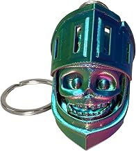 Skeleton knight figure made as a keychain.